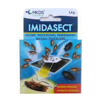 Imidasect, 1,4 g, gelinis insekticidas masalo padėkliuke tarakonams naikinti 